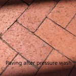 Paving after clean